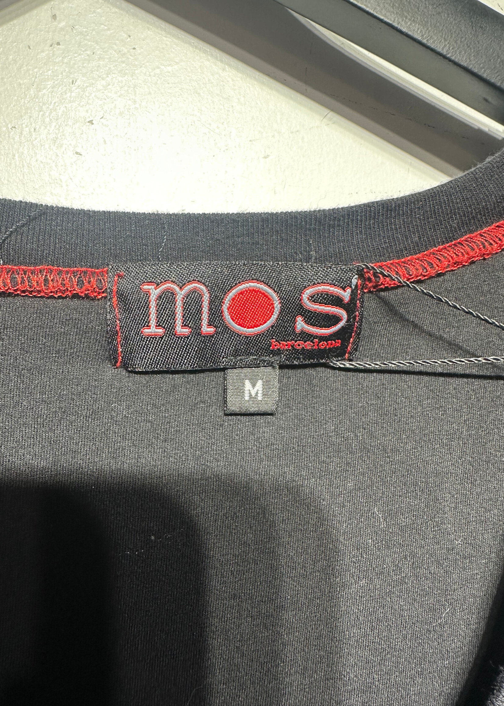 MOS Black Patchwork Art Deco Dress M