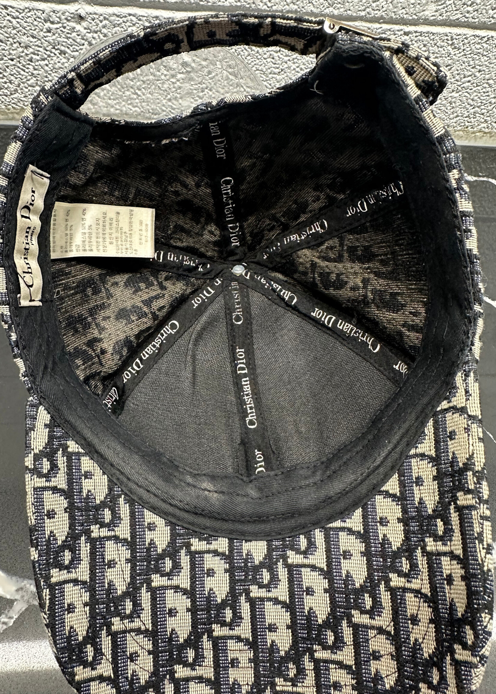 Dior 00s Blue Trotter Hat