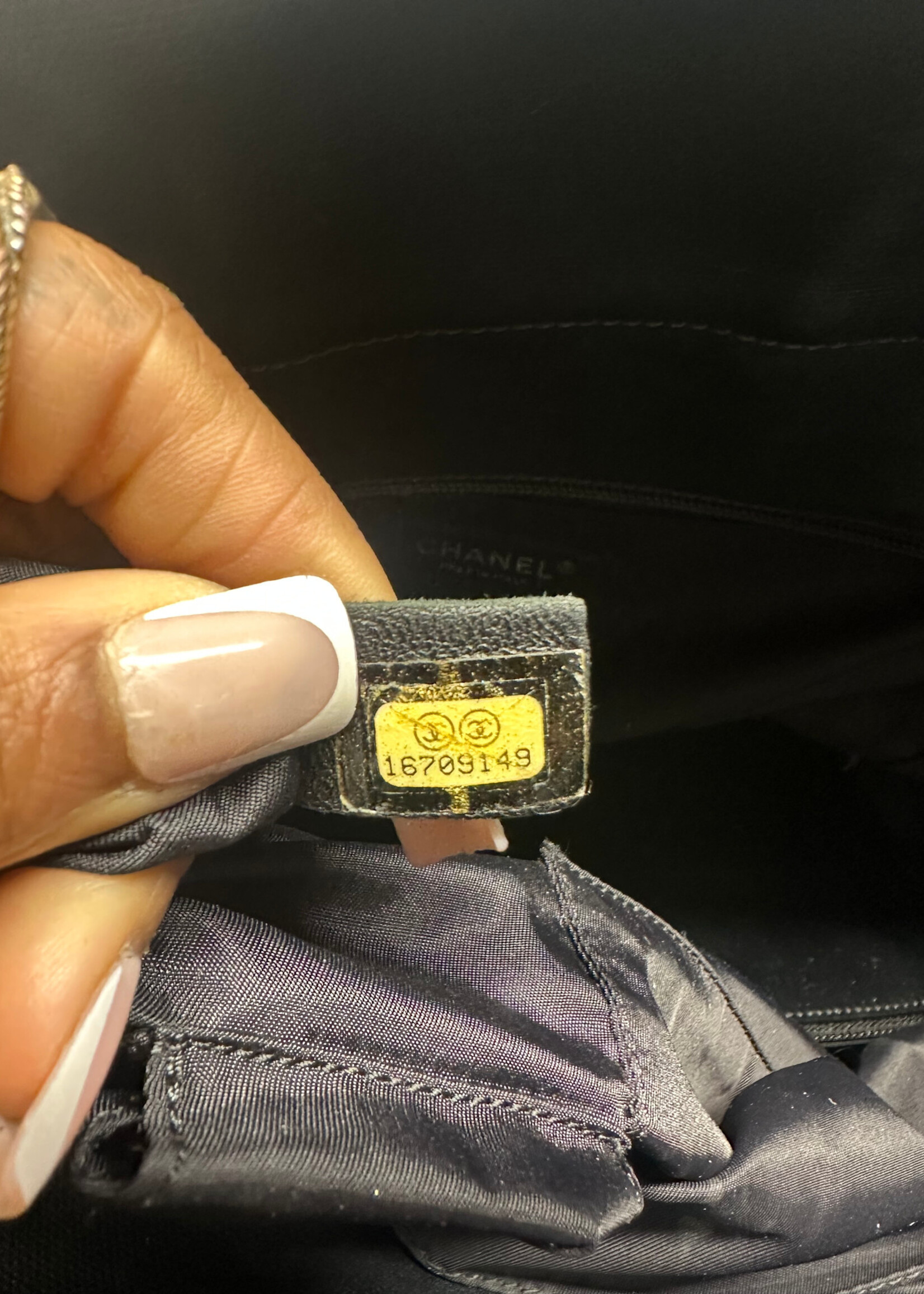 Chanel Coated Canvas Quilted 'Paris Biarritz' Tote AS IS