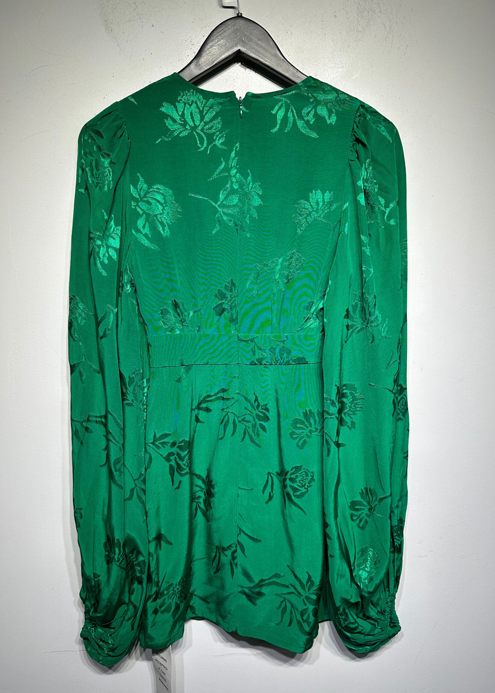 NWT Rat and Boa Green LS Dress XXS