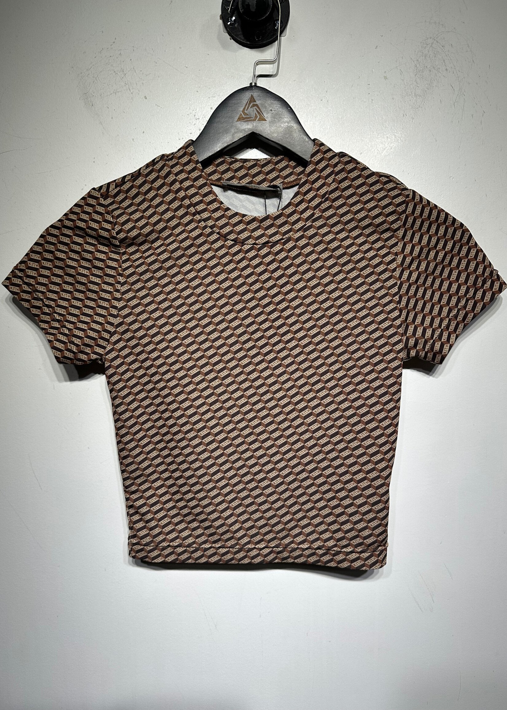 Kith Repeat 3d Logo Graphic Tee Fem XS