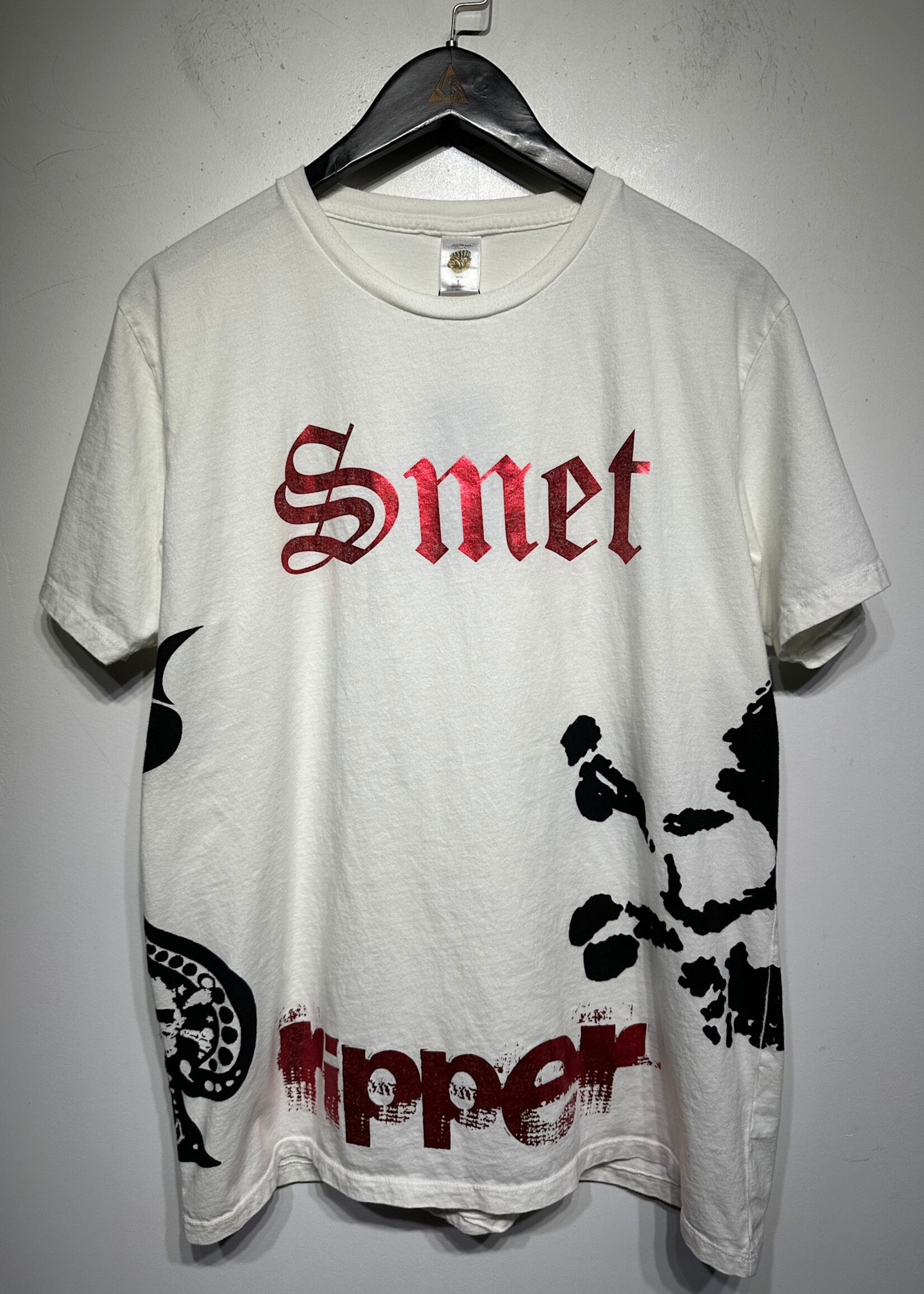 Ed Hardy Smet White Tee L