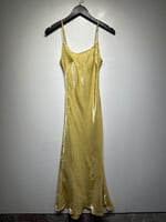 VRG GRL Yellow Slip Dress M