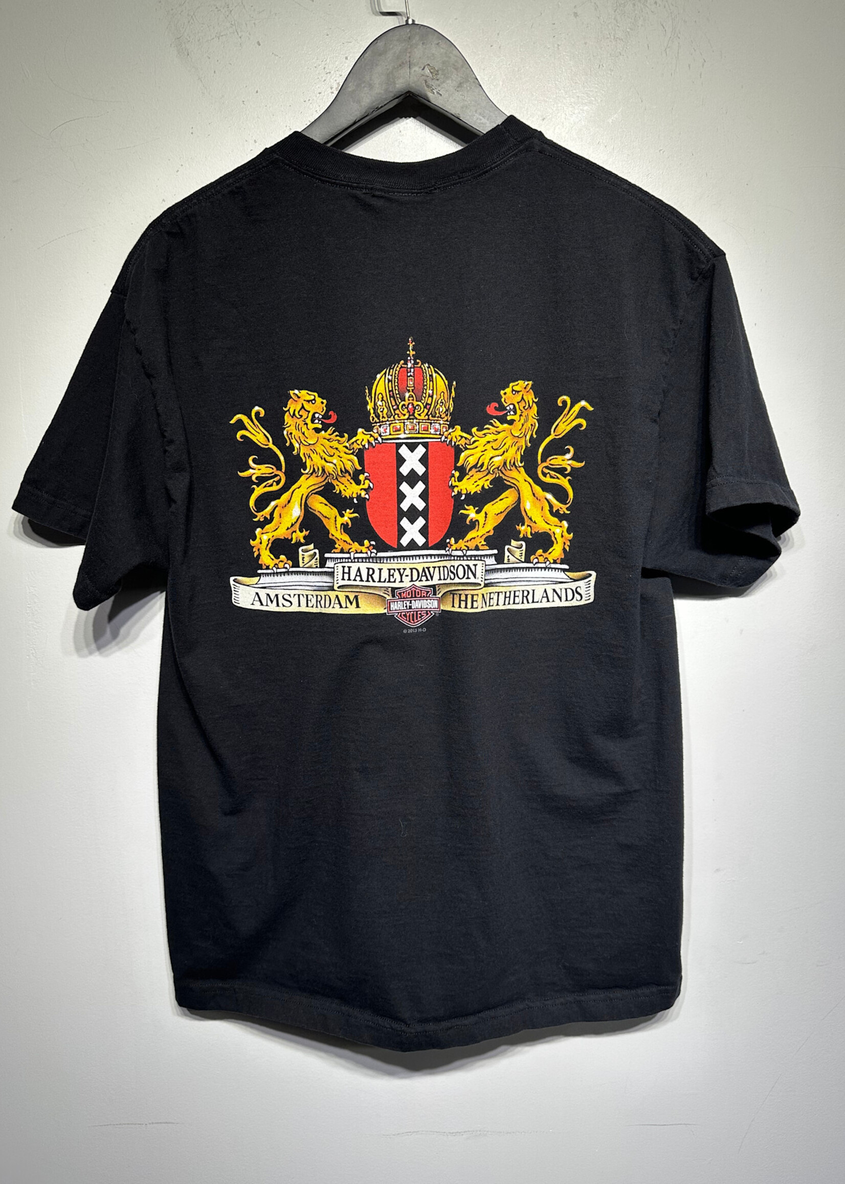 Harley Amsterdam Black Tee L