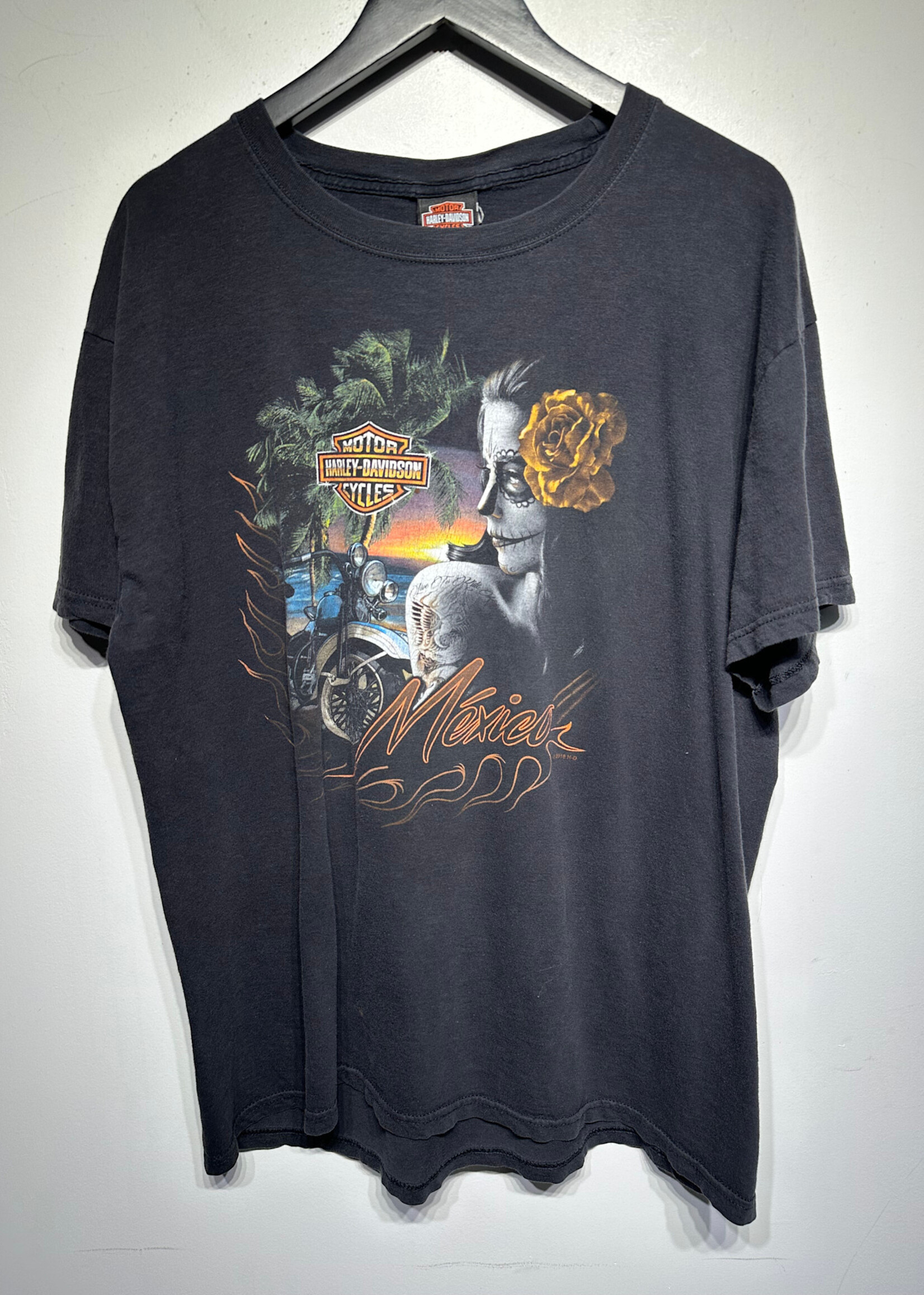 Harley Caribbean Black Tee XL AS IS