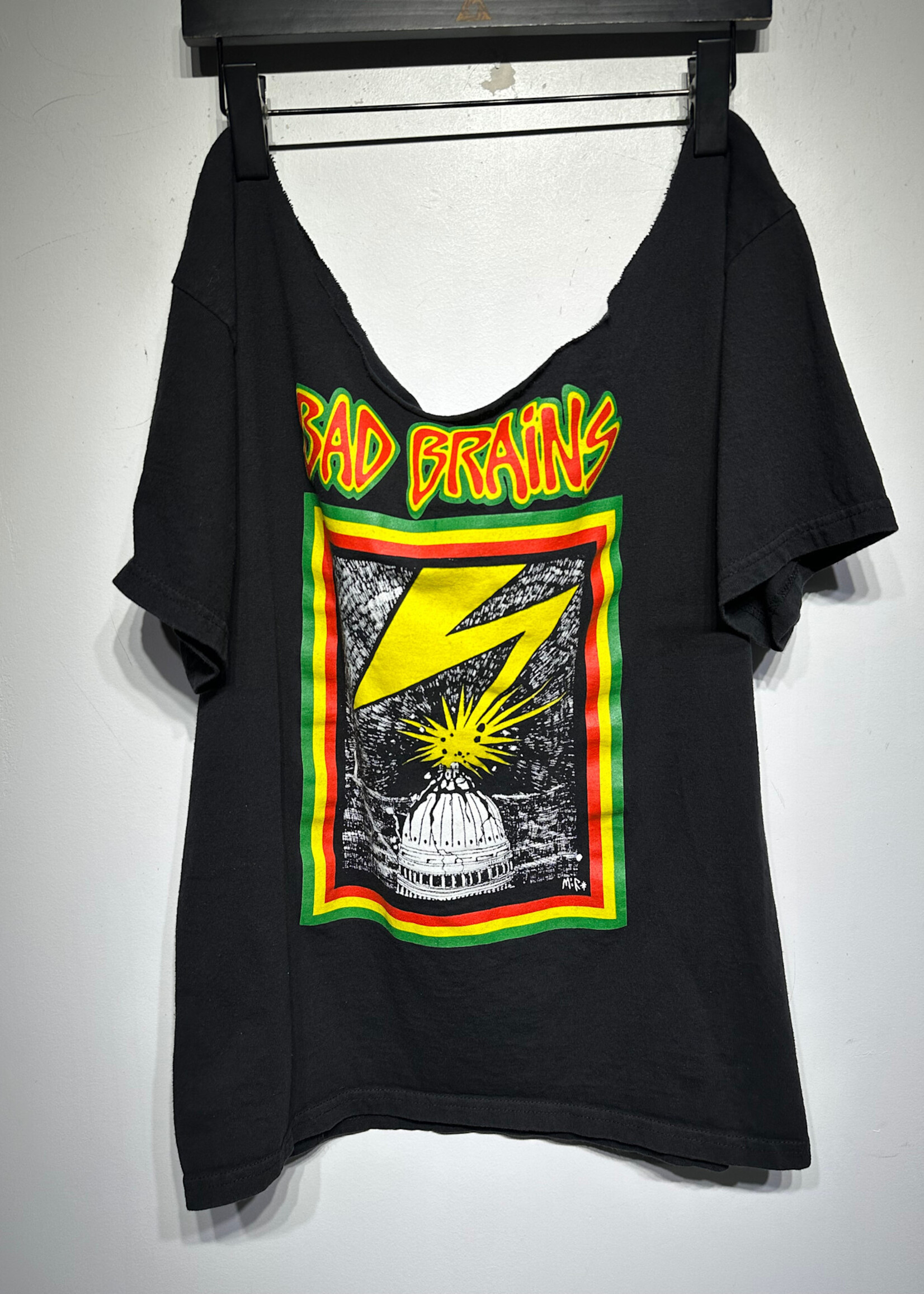 Bad Brains Cut Neck Tee M