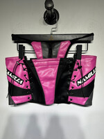 Namilia Pink Black Moto Skirt XS/S