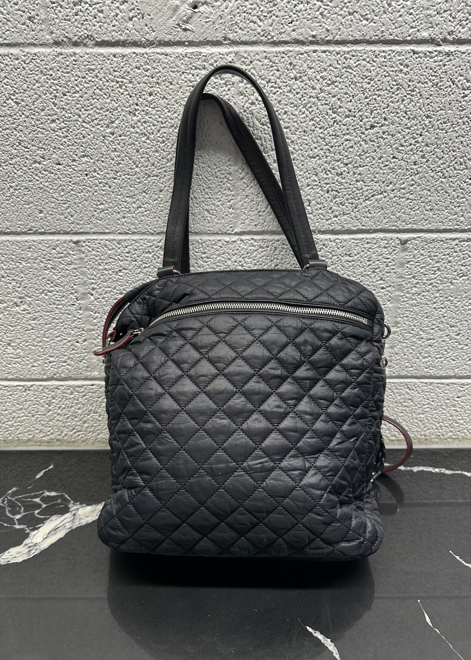 MZ Wallace NWT Black Quilted Medium Tote