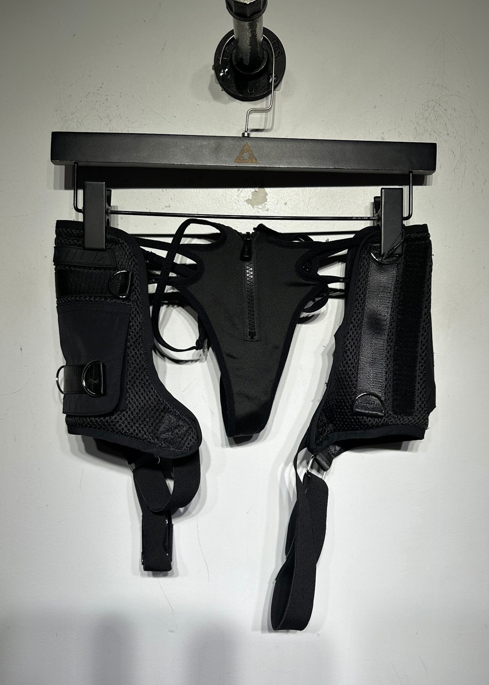 Namilia Black Utility Skirt OS