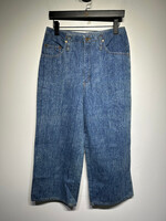 Sweet Camel Light Wash Whiskered Denim Unisex 28"