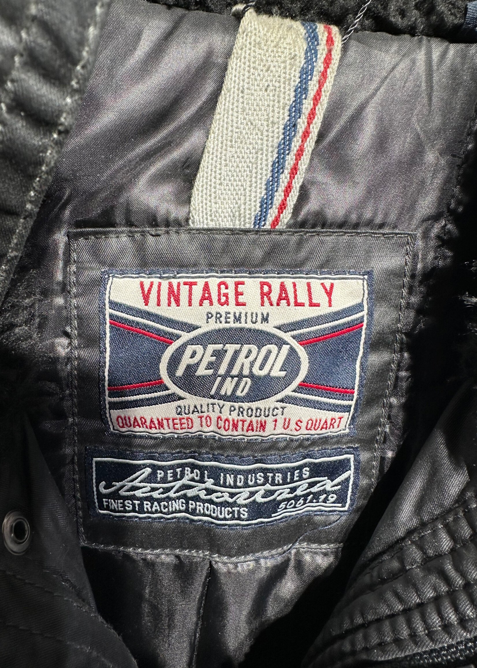 Petrol Y2K Waxed Cargo Jacket XXL