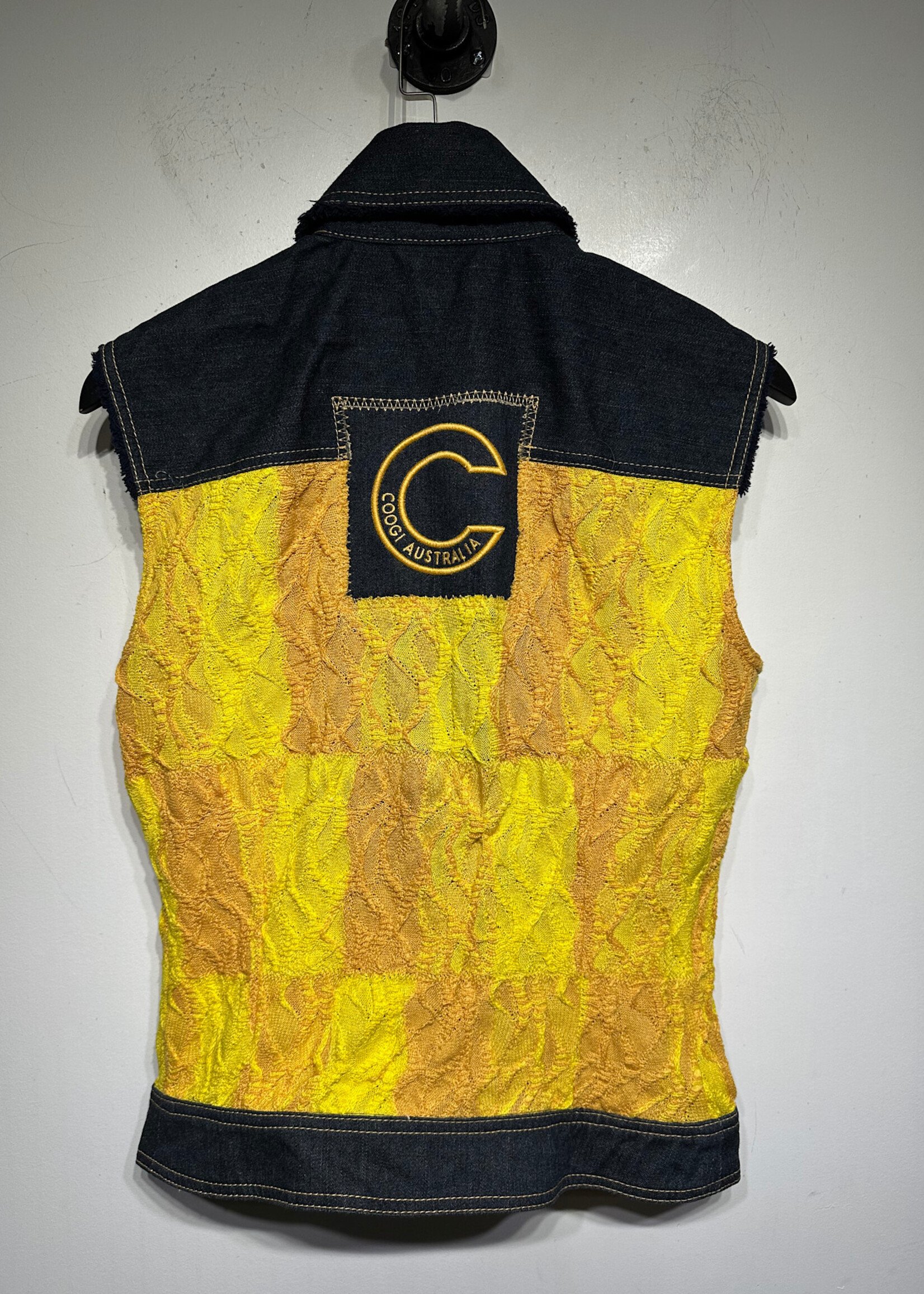 COOGI YELLOW KNIT SET PANTS L/32