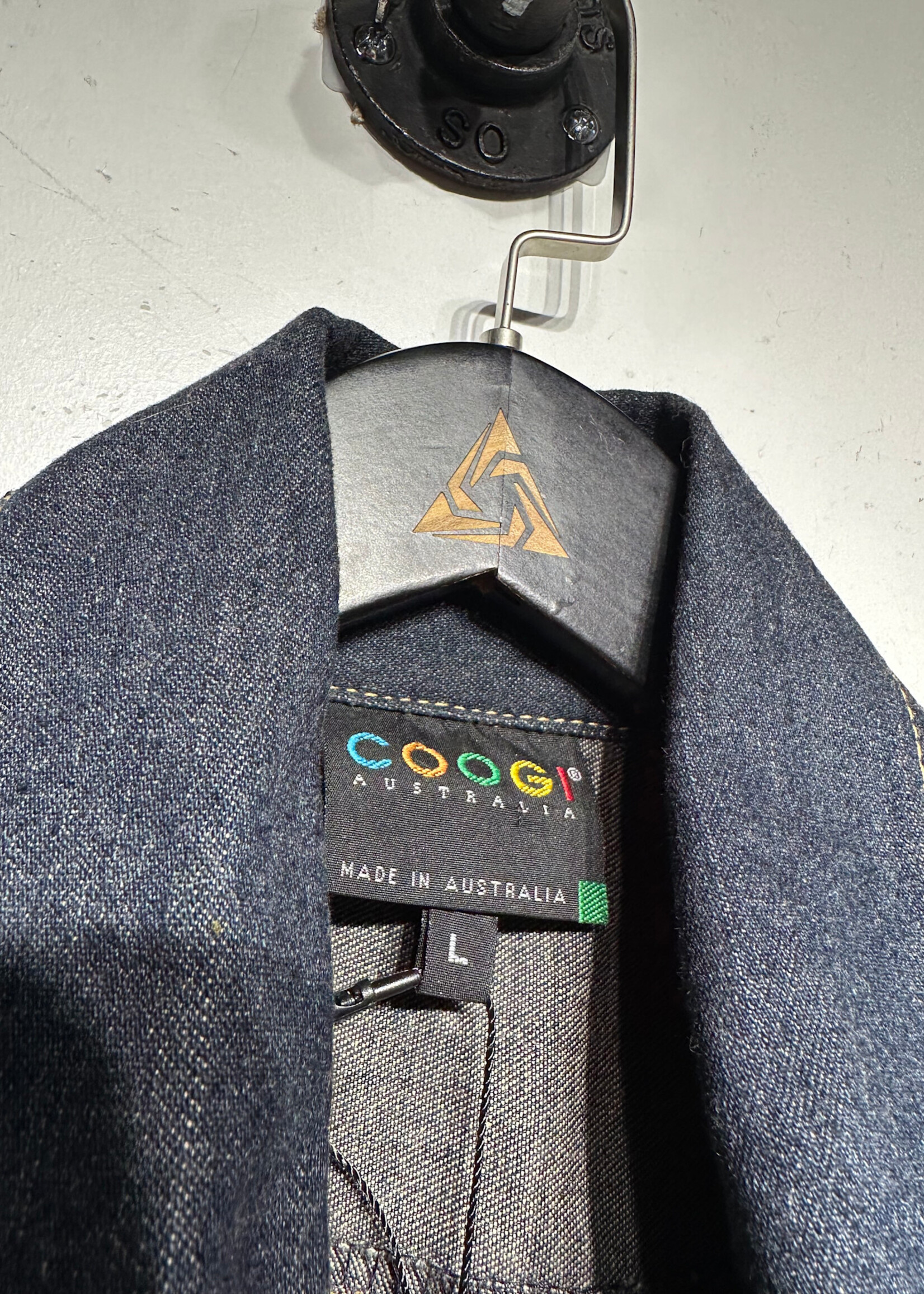 COOGI YELLOW KNIT SET PANTS L/32