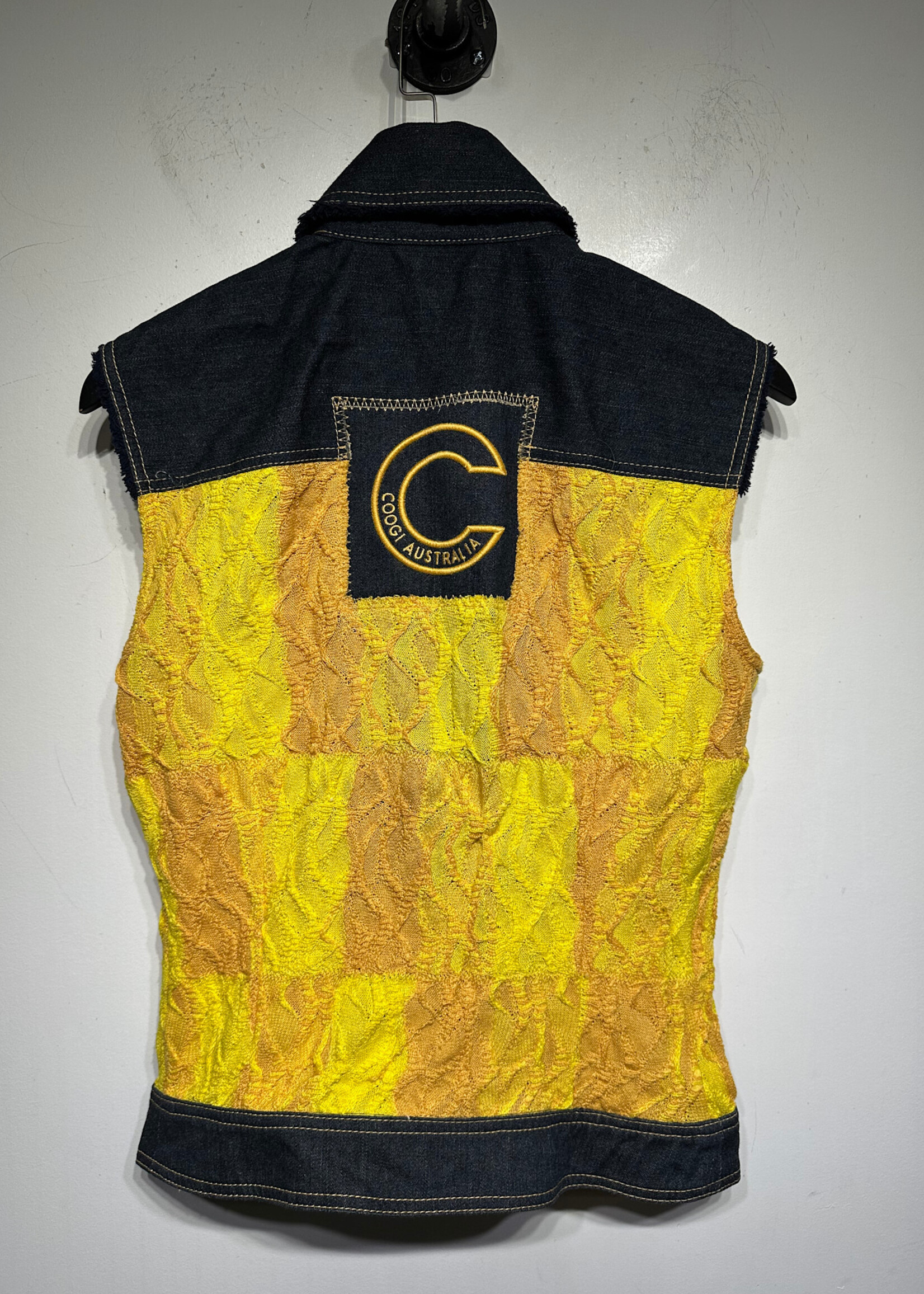 COOGI YELLOW KNIT SET PANTS L/32