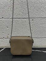 Allsaints Taupe Leather Crossbody