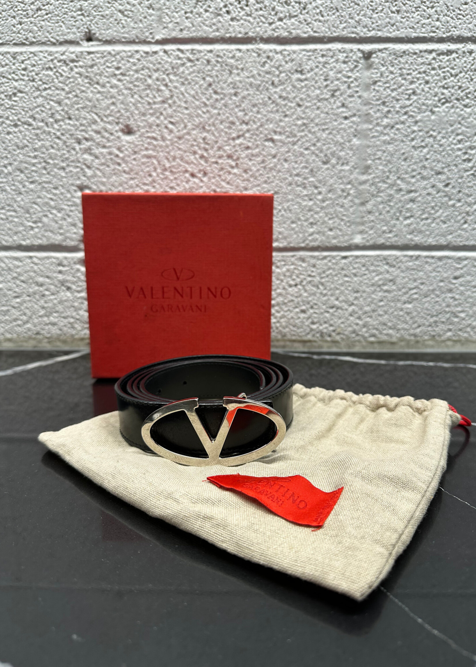 Valentino Signature V Black Belt 32-40