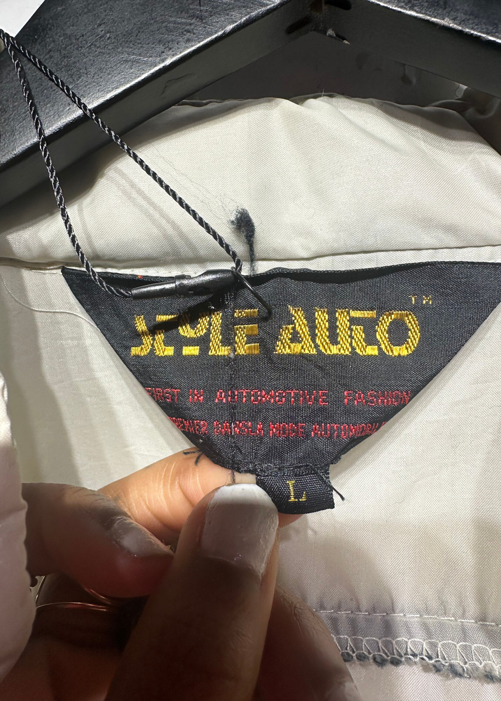 Style Auto Corvette Windbreaker Masc L AS IS