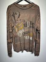 Freedom Of Voice Y2K Brown L/S Tee M