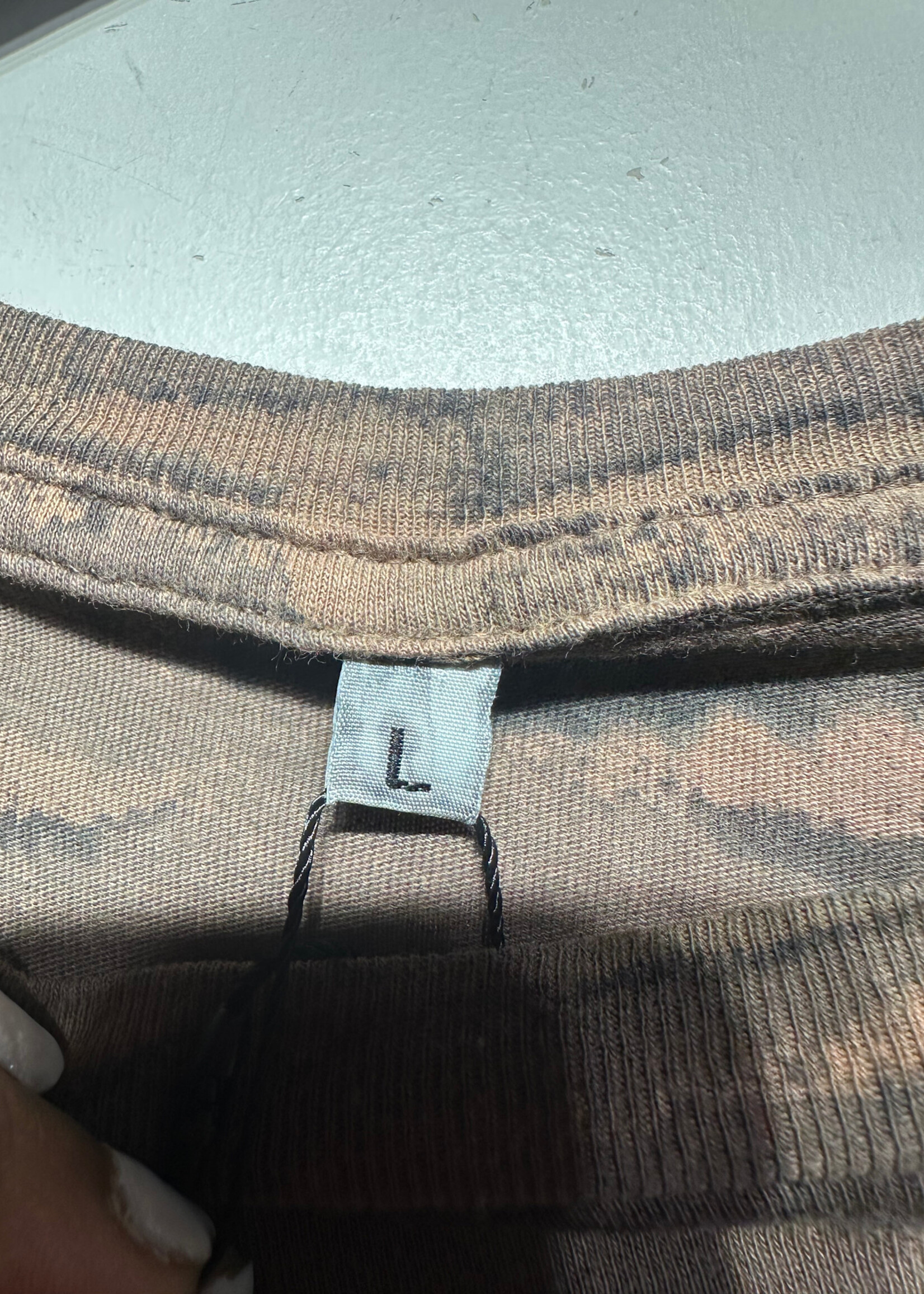 Freedom Of Voice Y2K Brown L/S Tee M