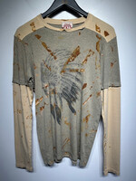 Division E Y2K Rust Twofer Style Tee L