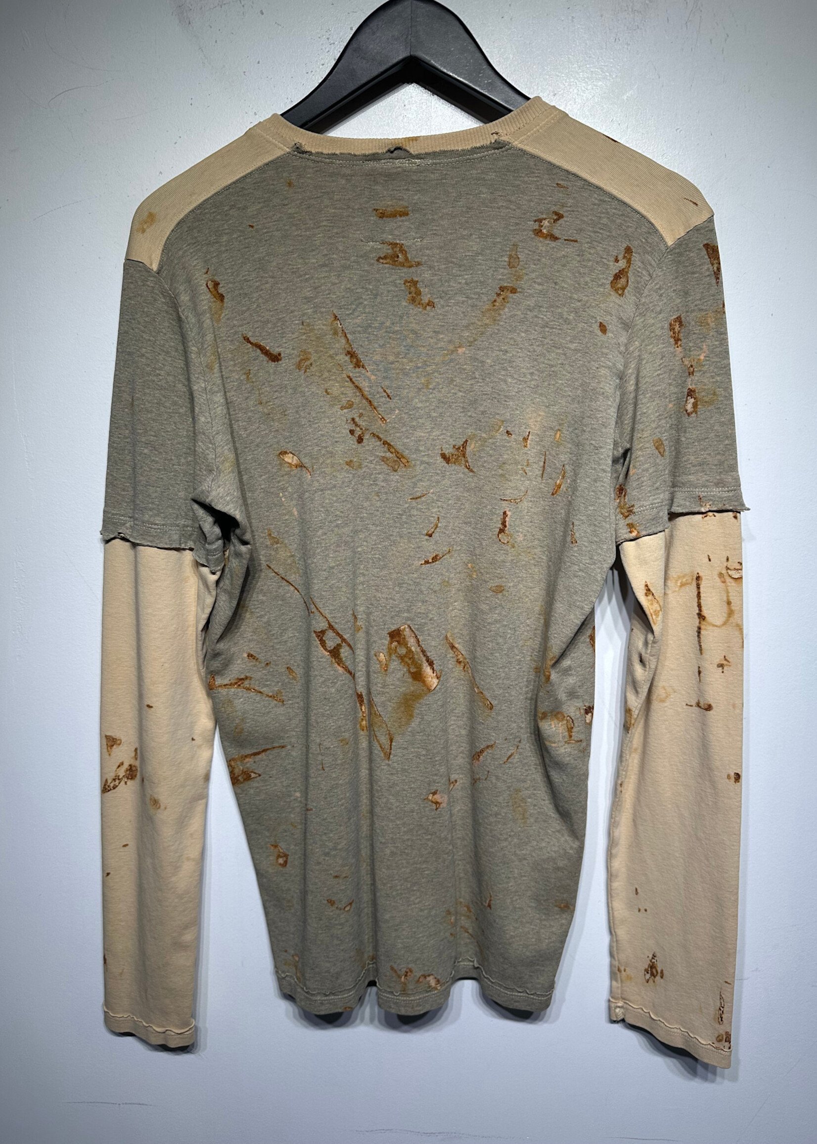 Division E Y2K Rust Twofer Style Tee L