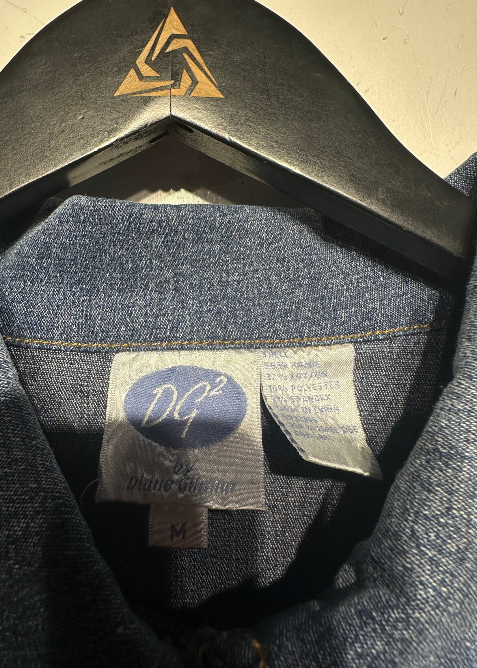 DG Patchwork Denim Jacket Fem M