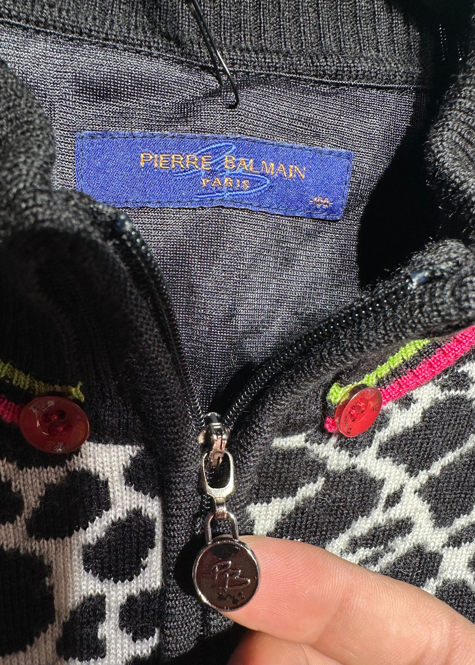 Pierre Balmain Bambi Track Jacket Fem M AS IS