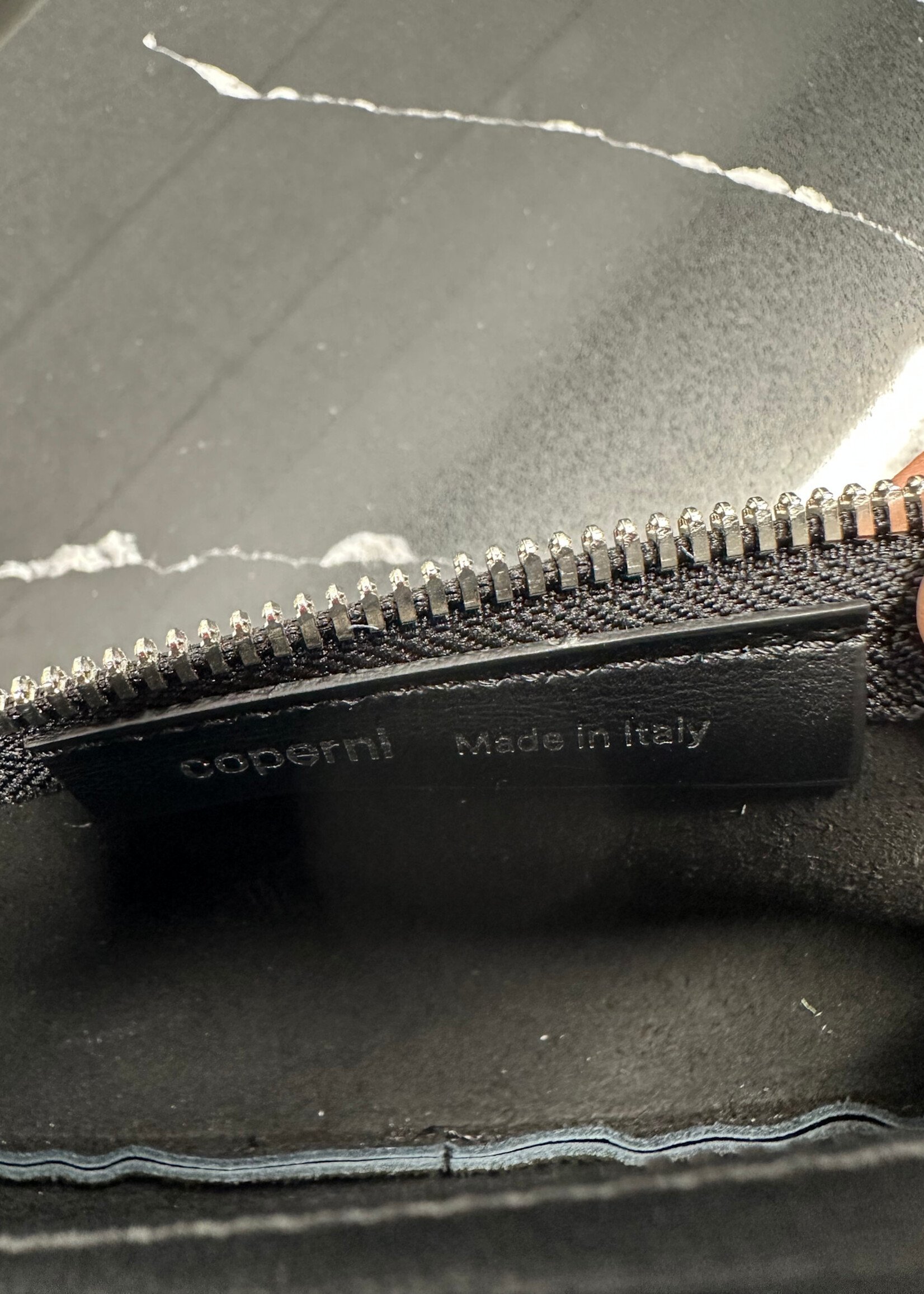 Coperni Black Leather Sling Bag OS