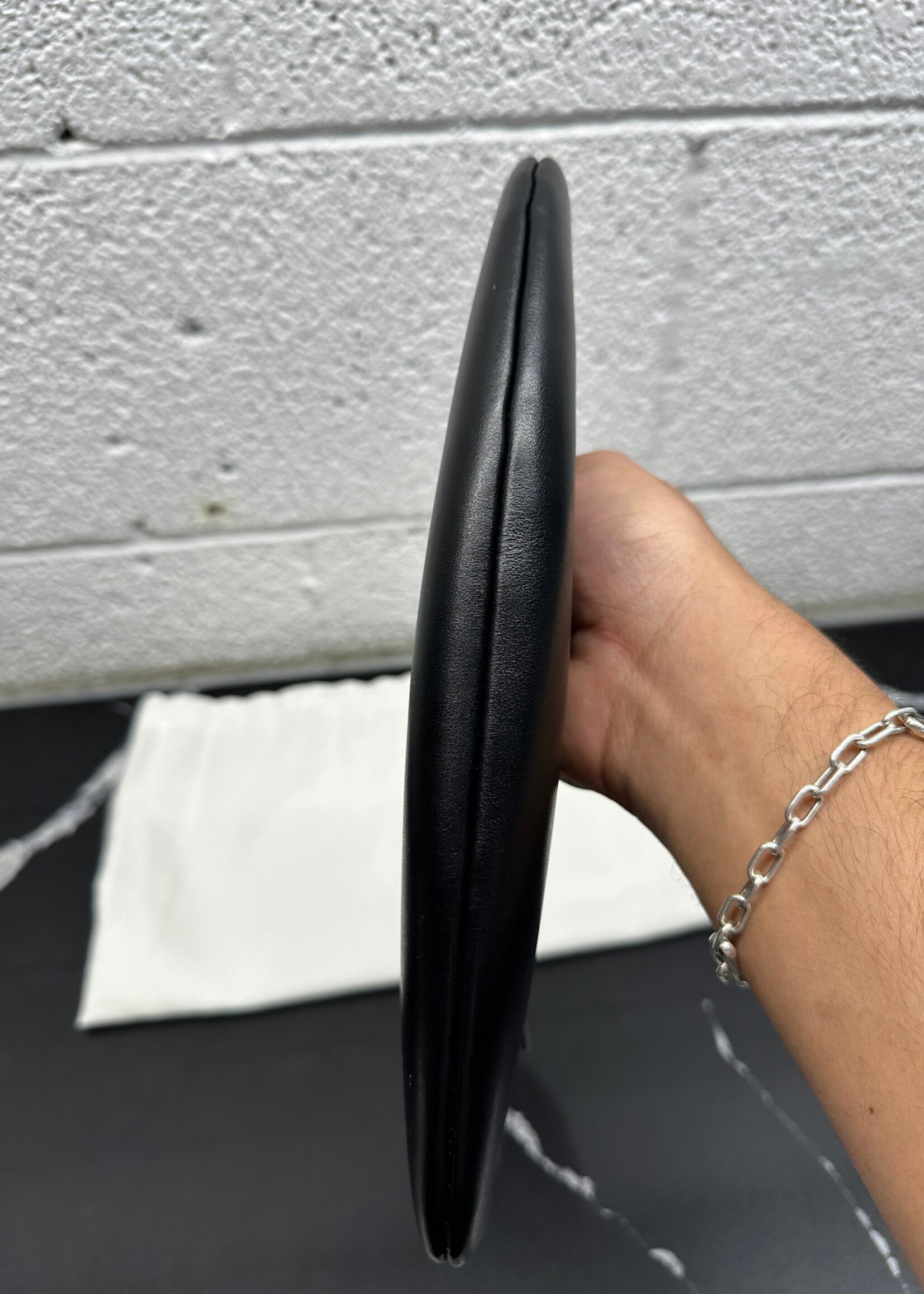 Coperni Black Leather Sling Bag OS