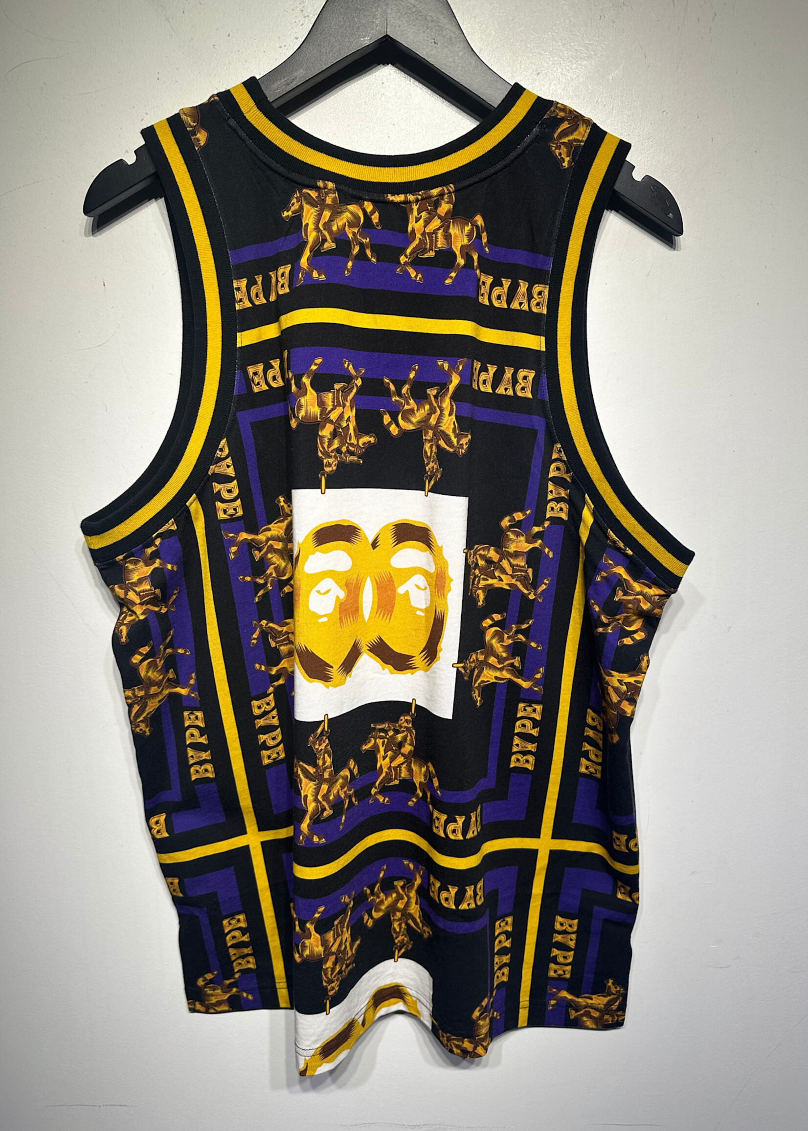 Bape NWT Double Ape Head Tank L