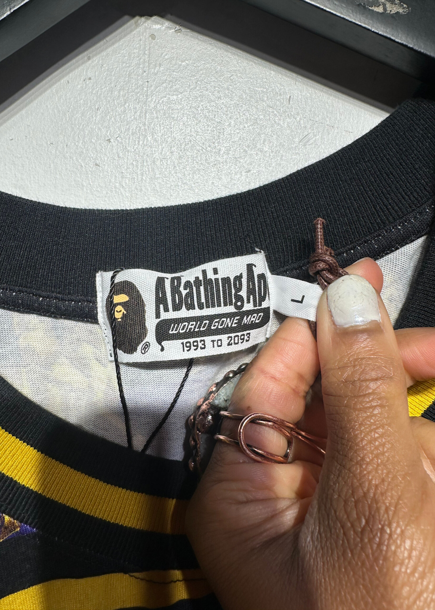 Bape NWT Double Ape Head Tank L