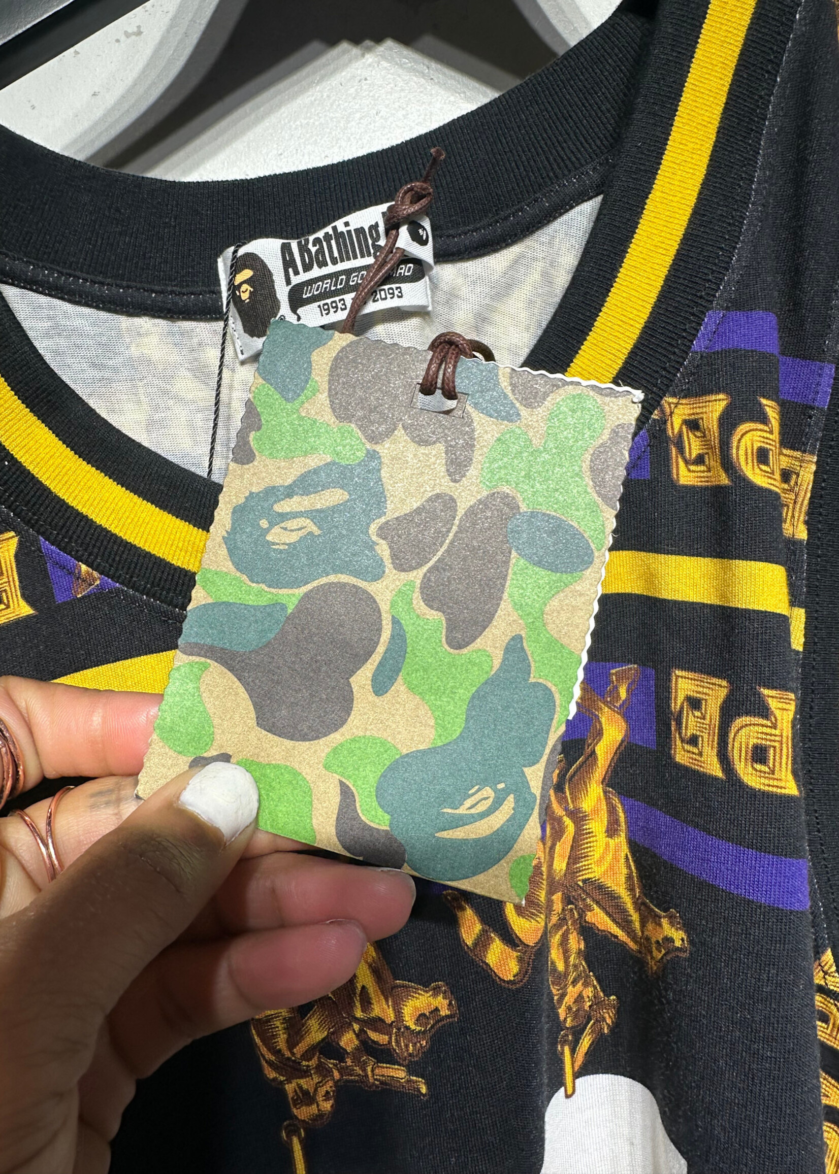 Bape NWT Double Ape Head Tank L