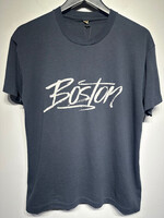 Boston Vintage Black Thin Tee XL