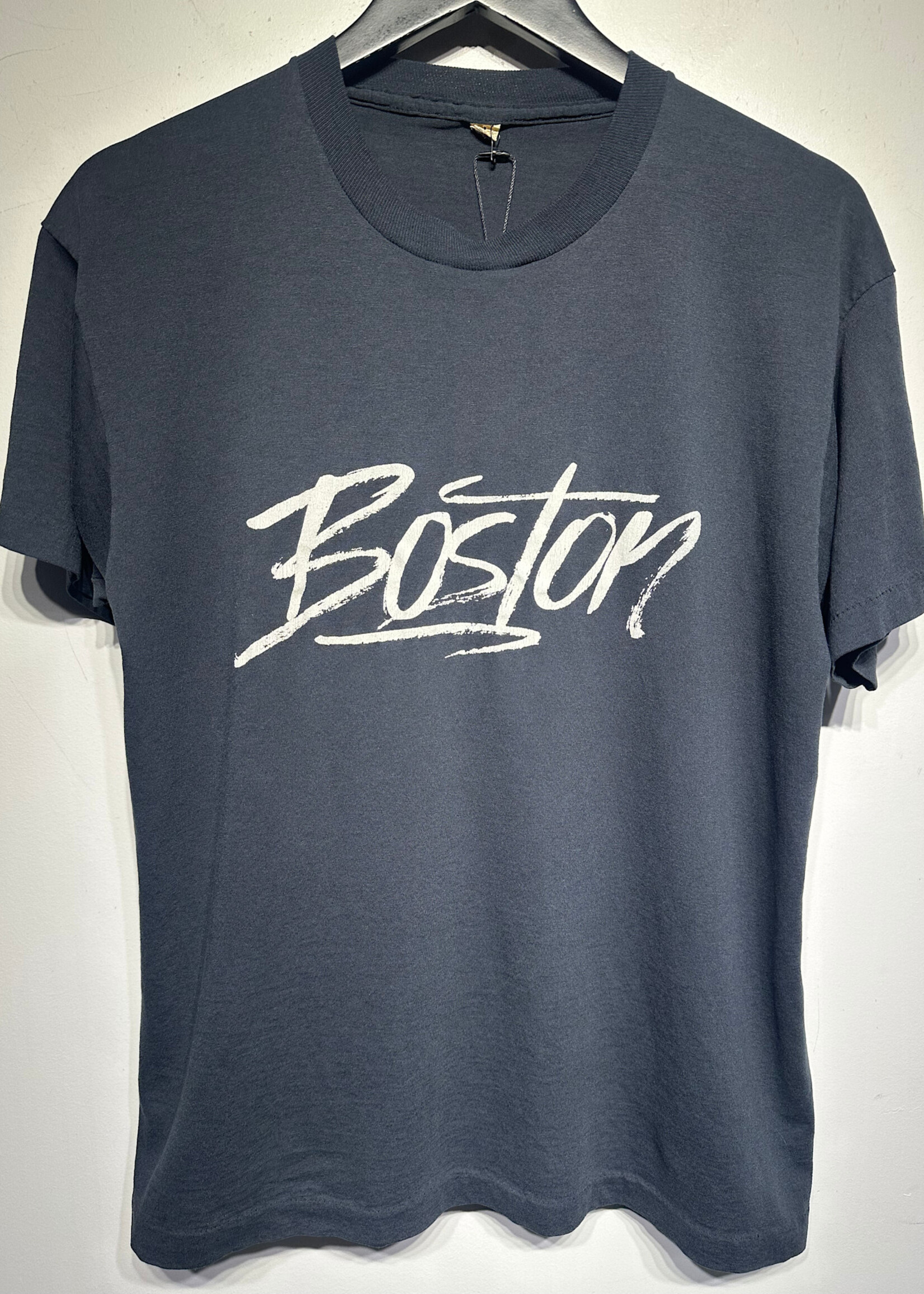 Boston Vintage Black Thin Tee XL
