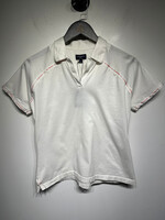 Burberry Golf White Polo Fem M