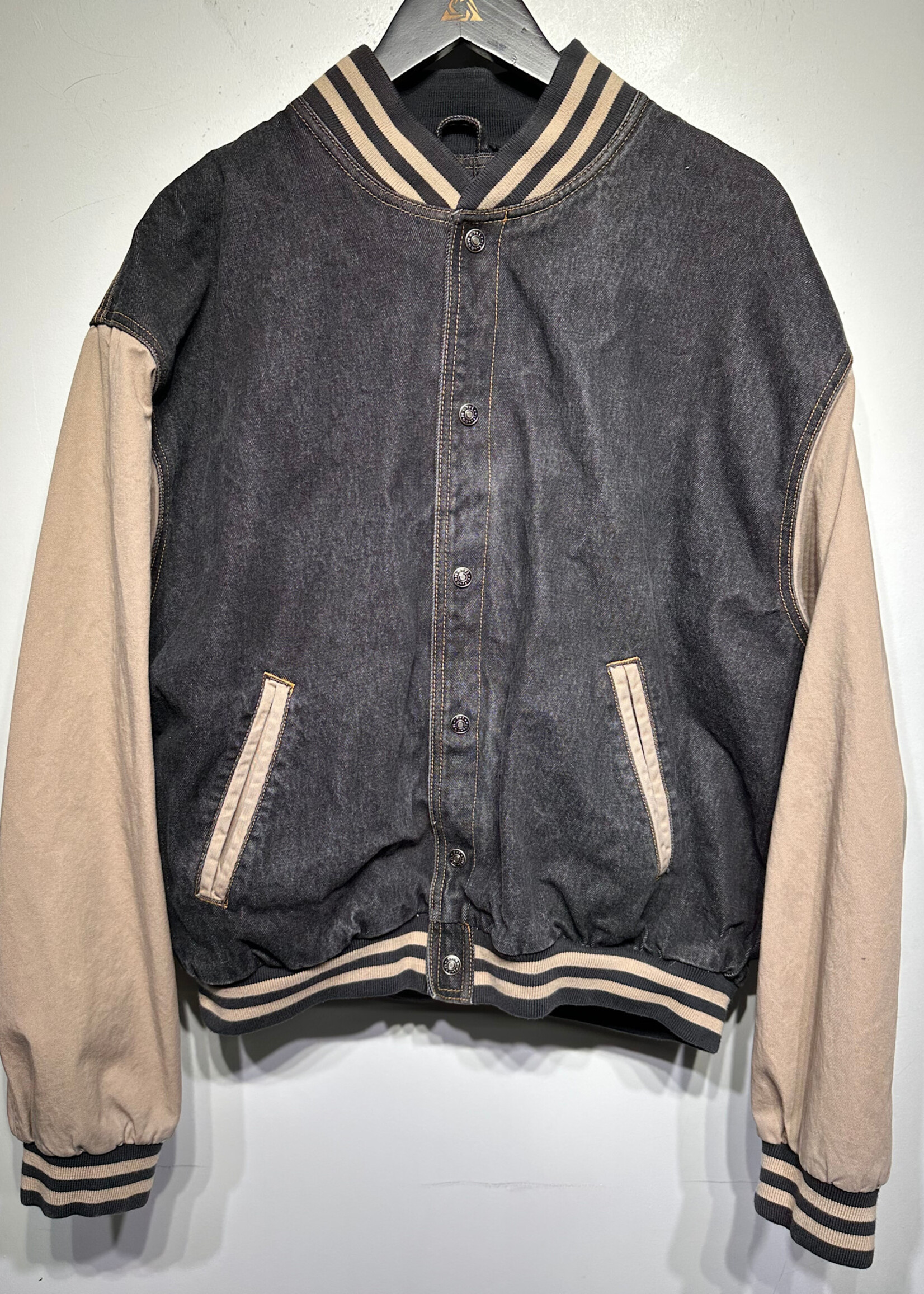 Chaparral Lanes Black Denim Bomber XL