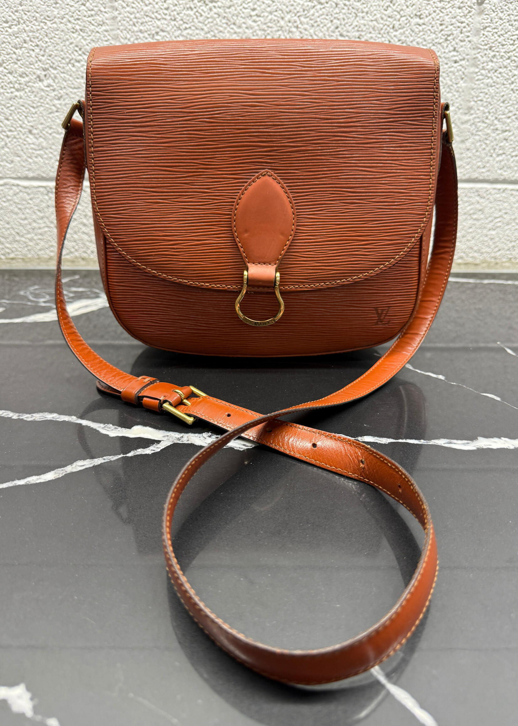 Louis Vuitton Vintage Epi 'Saint Cloud' Crossbody