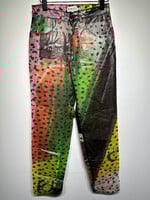 Fiorucci Vinyl Printed Pants 27