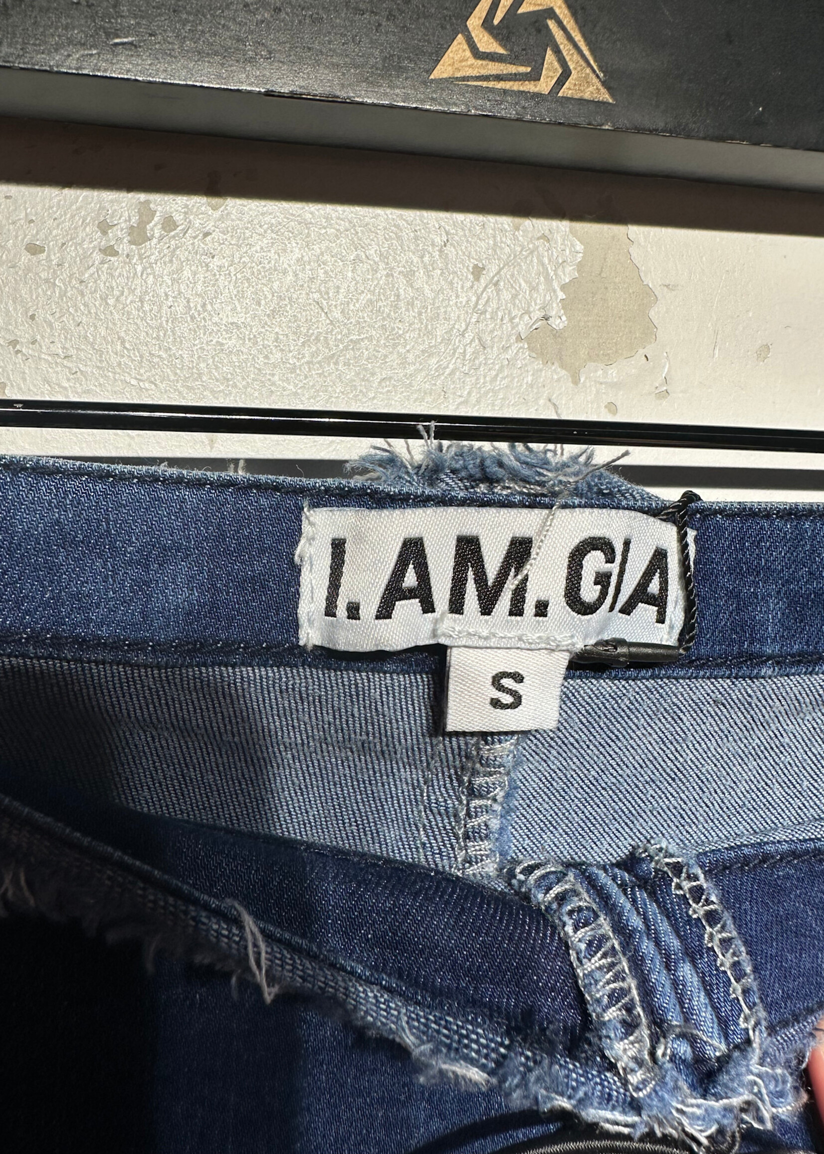 I Am Gia Stretch Denim Capris 27