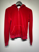 Juicy 2000s Red Velour Set As Is Fem XL/34"