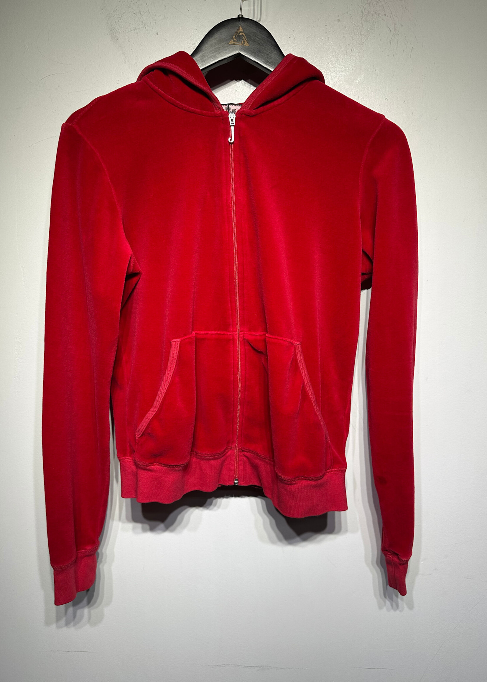 Juicy 2000s Red Velour Set As Is Fem XL/34"
