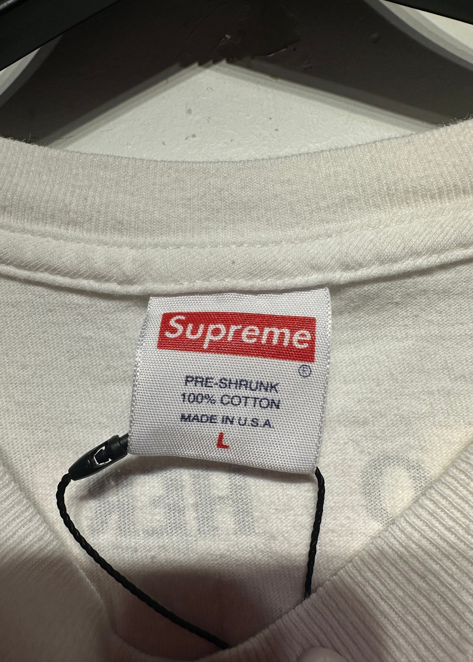 Supreme Antihero Balcony White Tee L