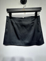 Marciano Black Satin Mini Skirt 0/25