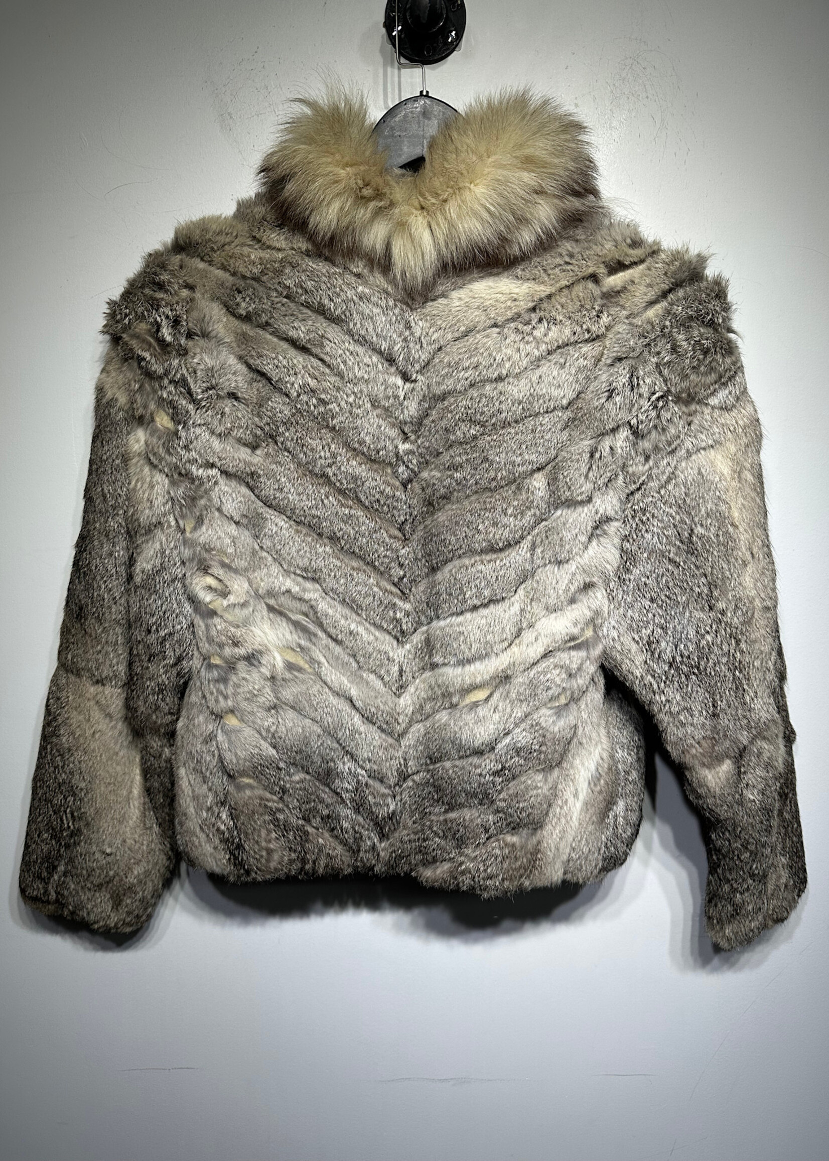 Mademoiselle Rabbit Fur Jacket As Is S