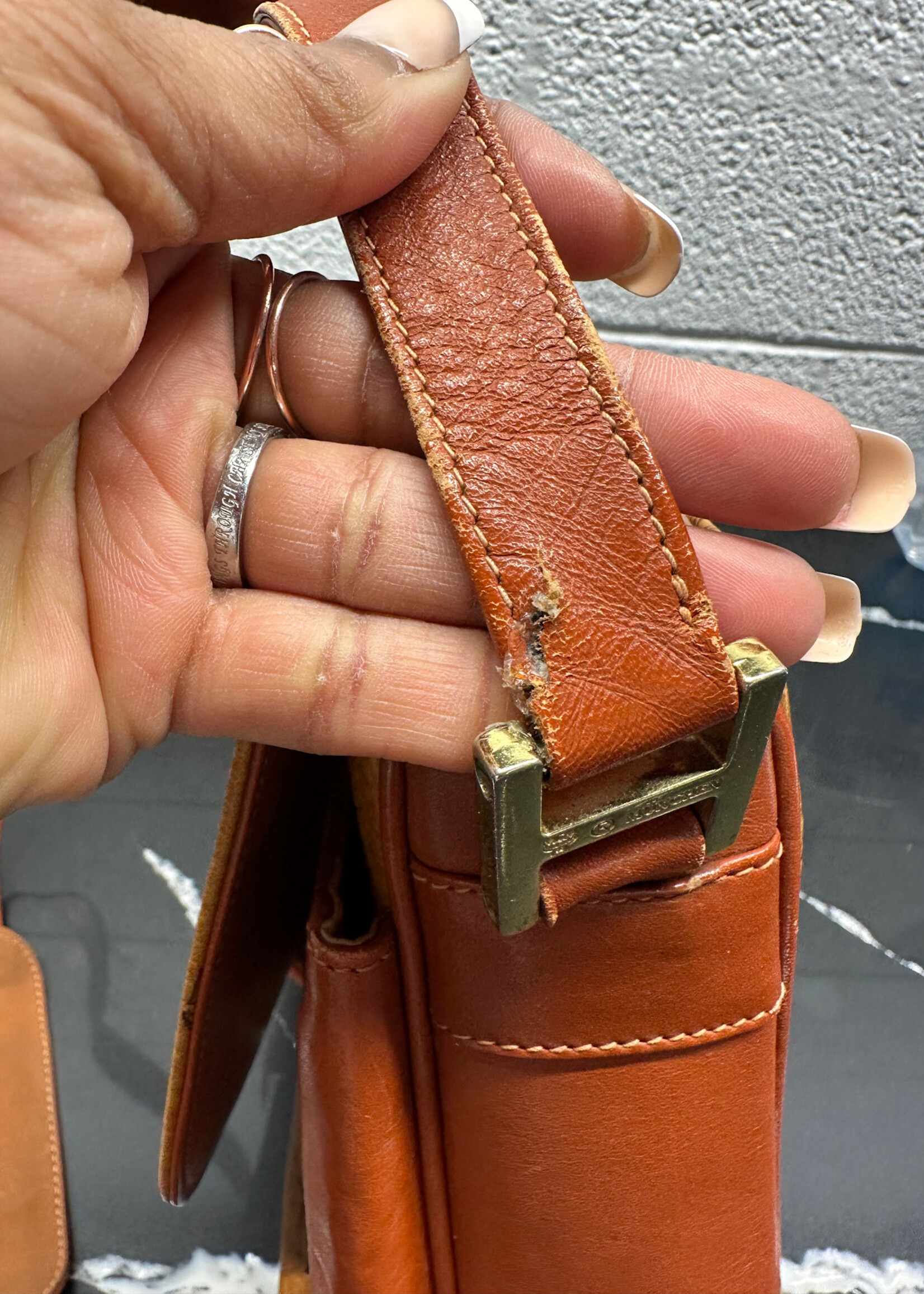 MCM Brown Munchen Shoulder Bag