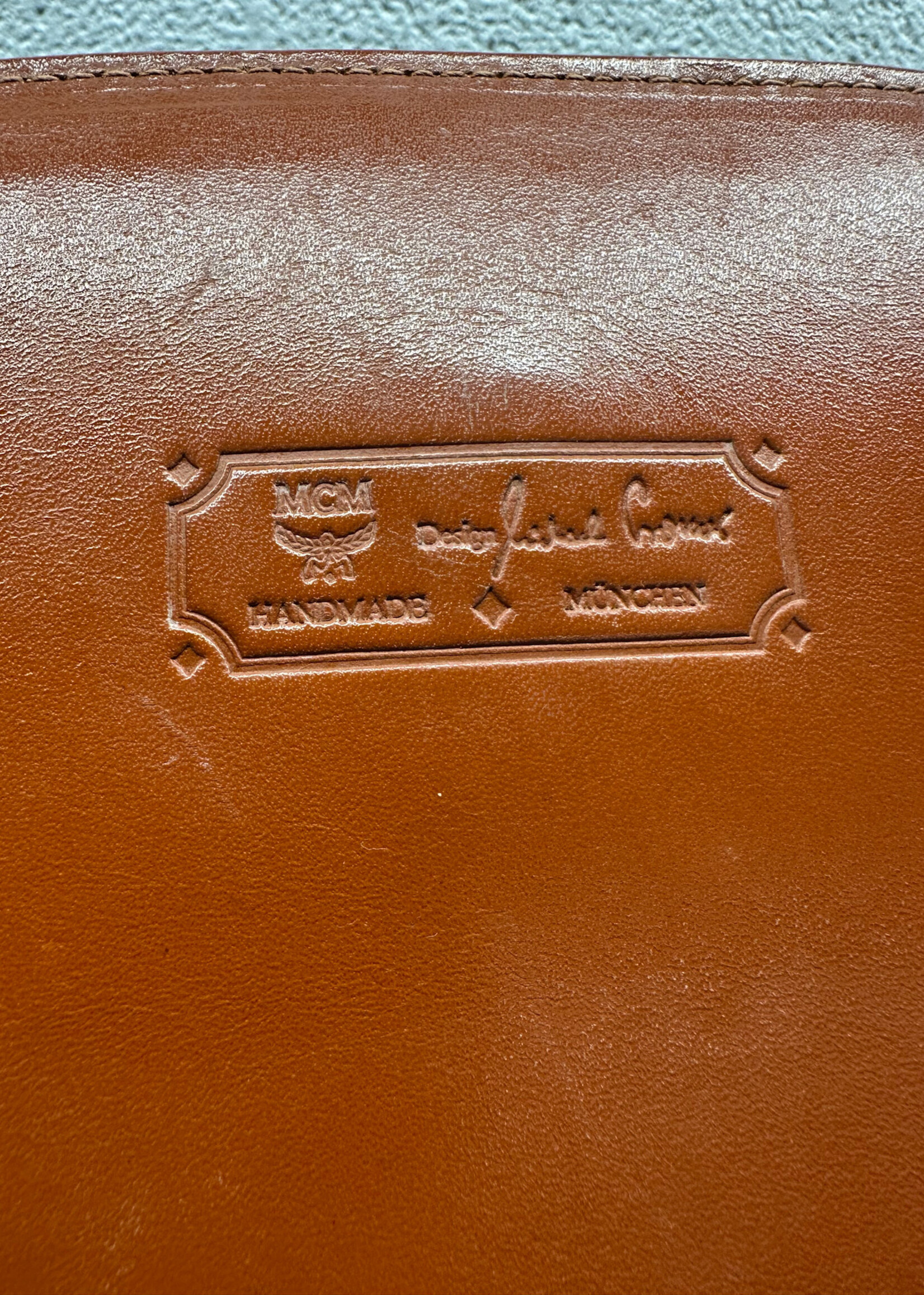 MCM Brown Munchen Shoulder Bag