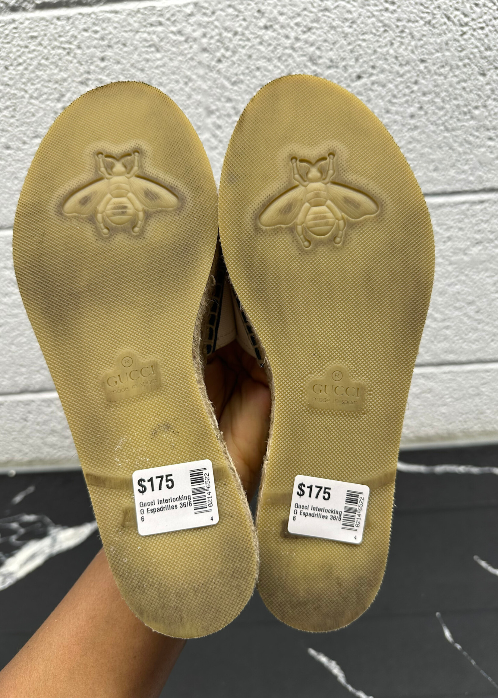 Gucci Interlocking G Espadrilles 36/6