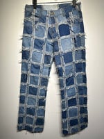 Levi's Rework Patchwork Raw Hem Jeans Unisex 29