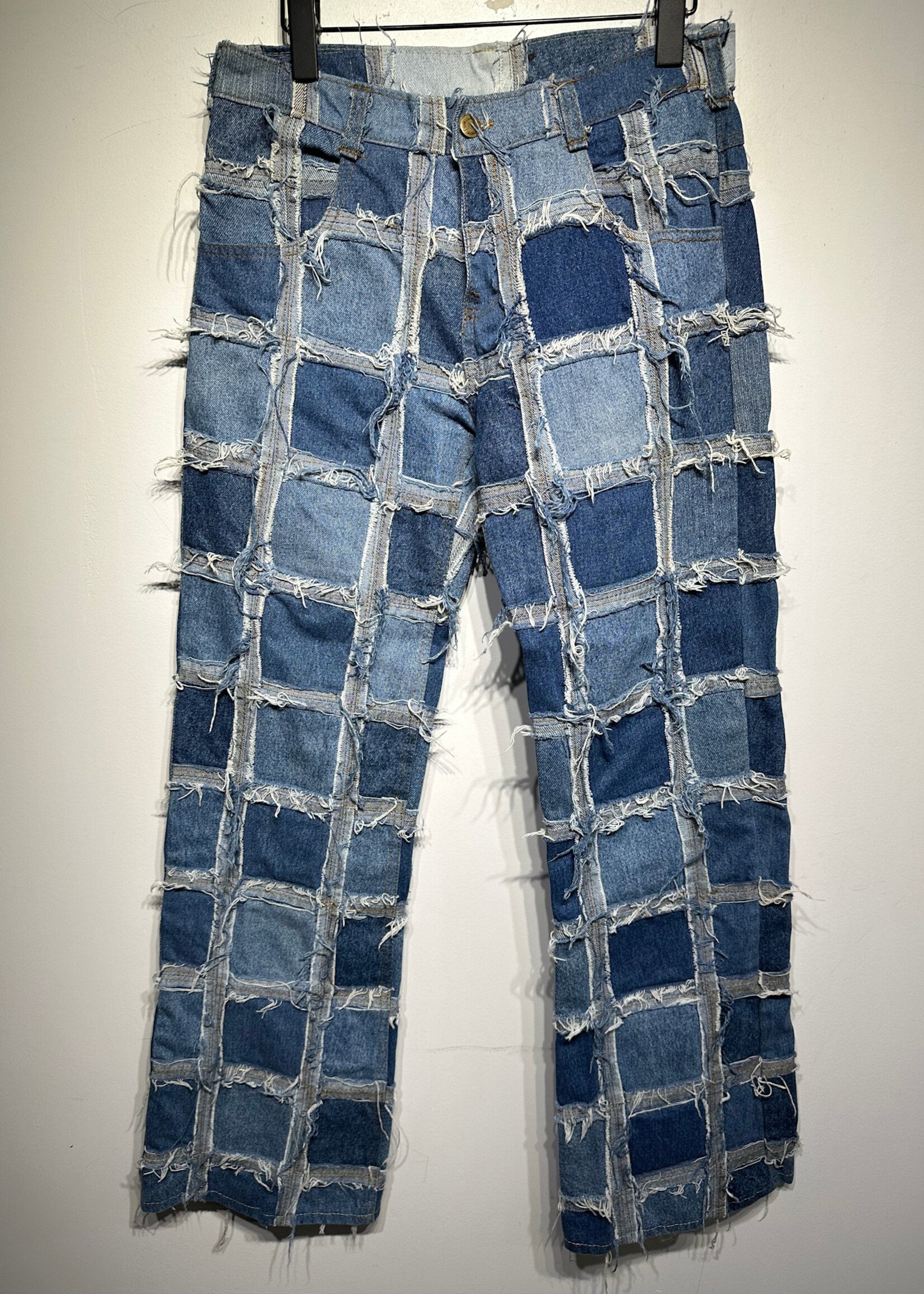 Levi's Rework Patchwork Raw Hem Jeans Unisex 29