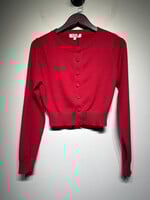 Frankies Bikinis Hot Pink Cardigan L